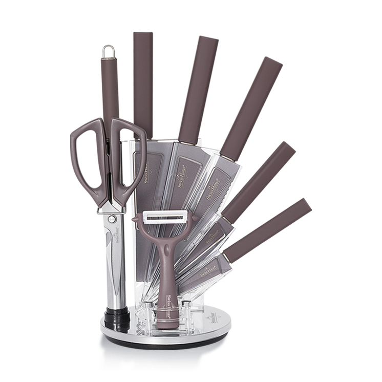 Set coltelli da cucina 9 pezzi