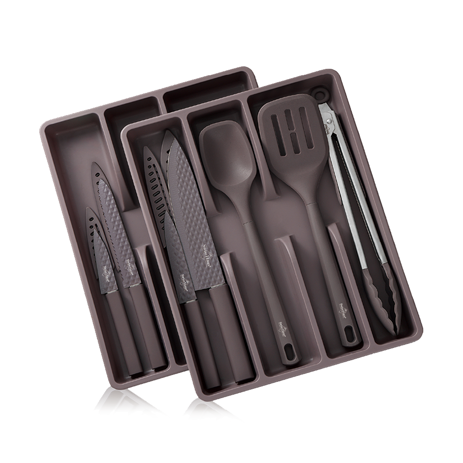 Set coltelli e utensili da cucina 13 pezzi