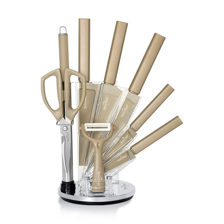 Set coltelli da cucina 9 pezzi